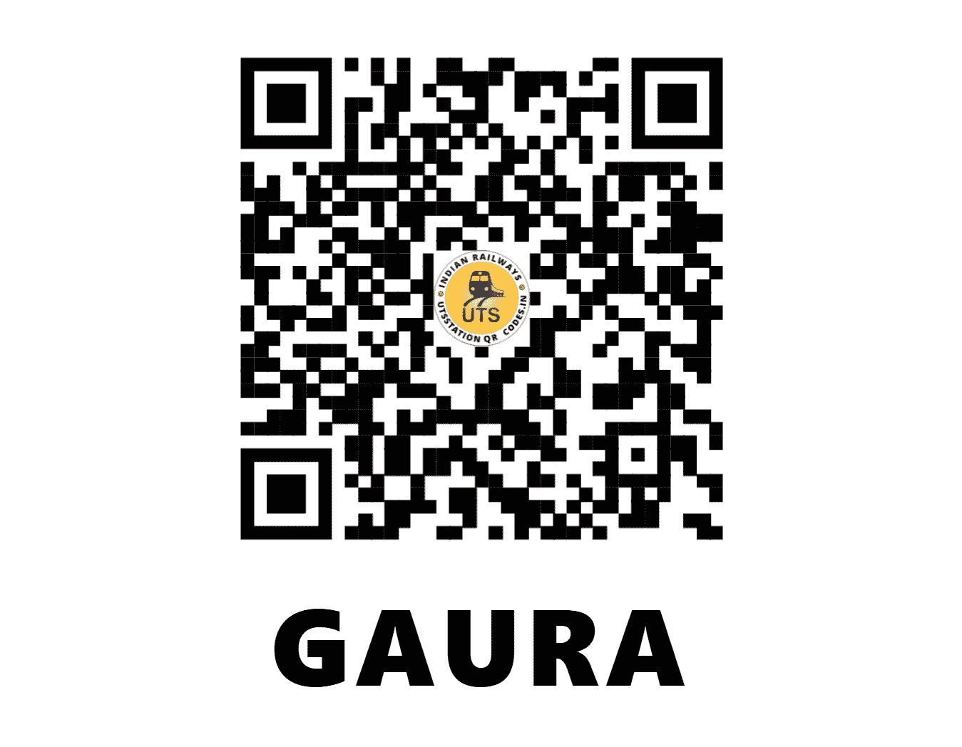 UTS QR Code for GAURA - GRX - NR (UTTAR PRADESH)